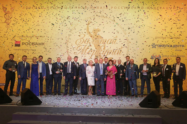 Кульминацией Фестиваля бизнеса стала церемония награждения победителей Национальной премии «Золотой Меркурий»